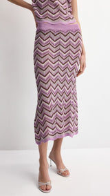 Mango skirt mar in purple - Image 1