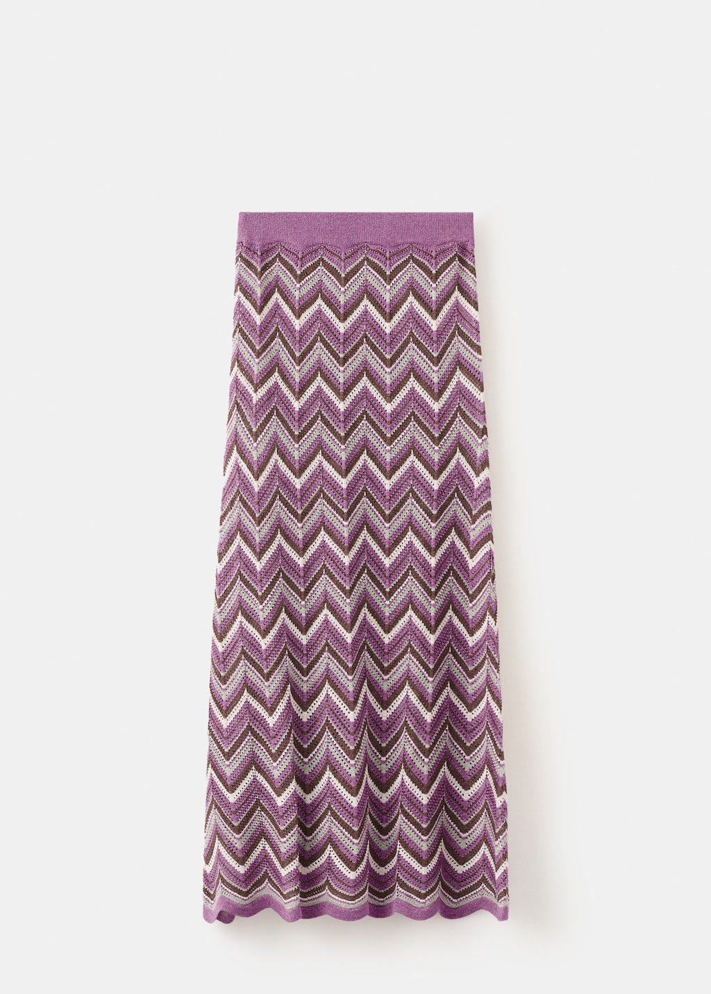 Mango skirt mar in purple - Image 2