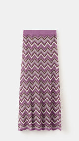 Mango skirt mar in purple - Image 2