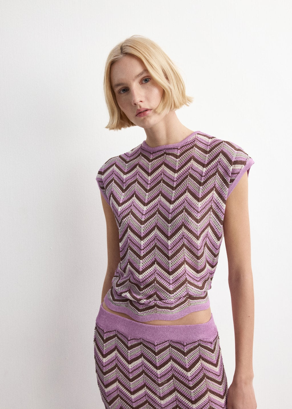 Mango skirt mar in purple - Image 4