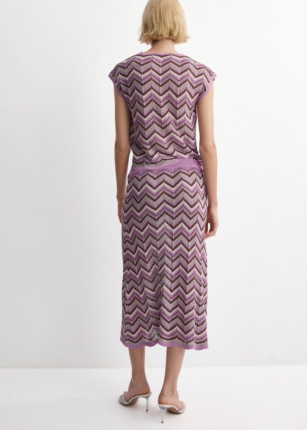 Mango skirt mar in purple - Image 6