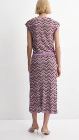 Mango skirt mar in purple - Image 6