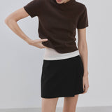 Mango skirt candela2 in black-002