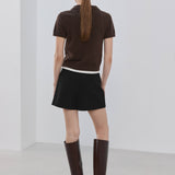 Mango skirt candela2 in black-003