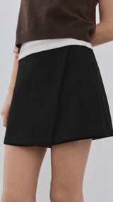 Mango skirt candela2 in black-004