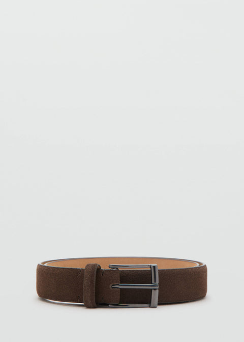 Mango belt dublin in brown