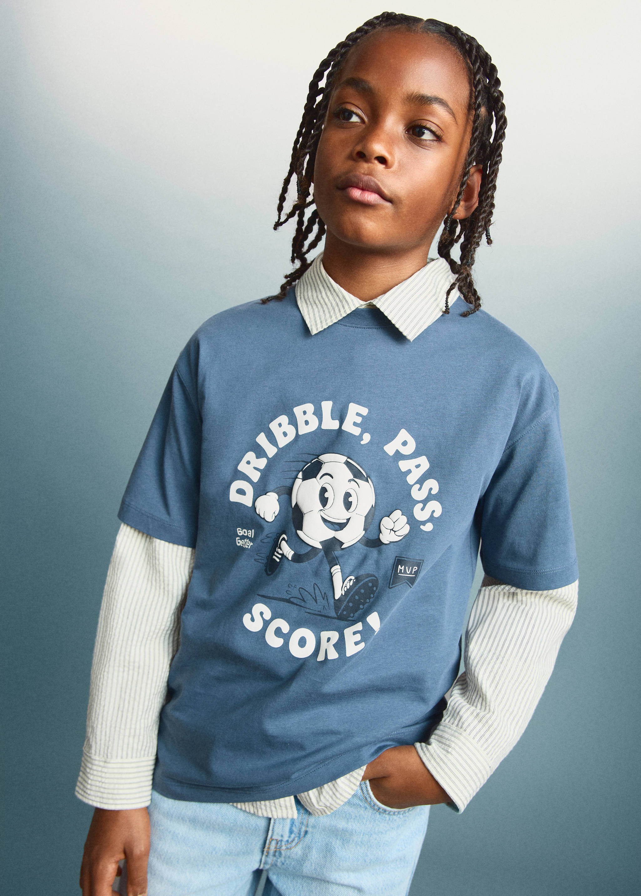 Mango t-shirt funplus in carpet-002