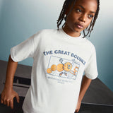 Mango t-shirt funplus in light vigore grey-001