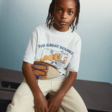 Mango t-shirt funplus in light vigore grey-004