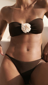 Mango bikini pantie fiji in brown - Image 4