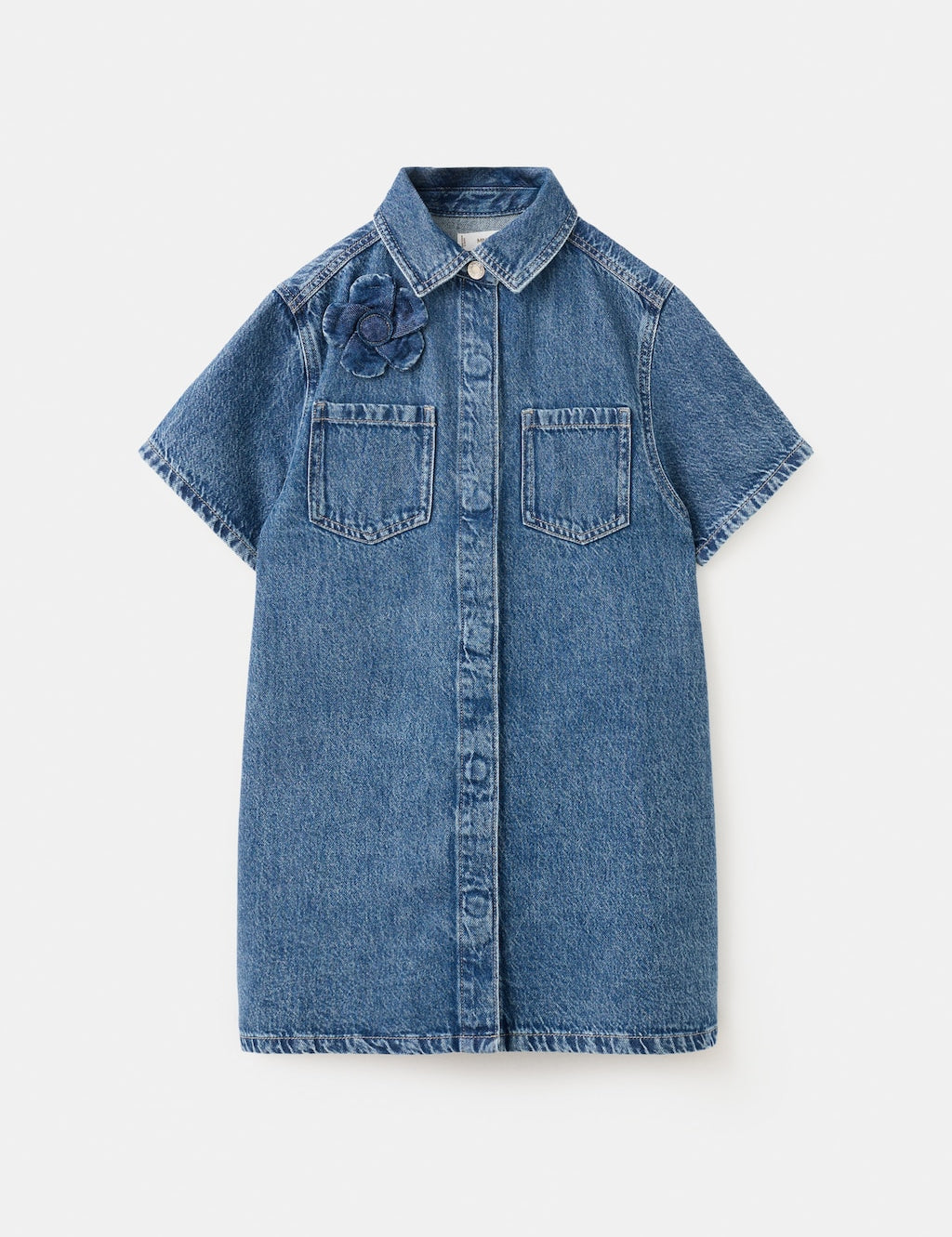 Mango dress rose in medium denim - Image 1