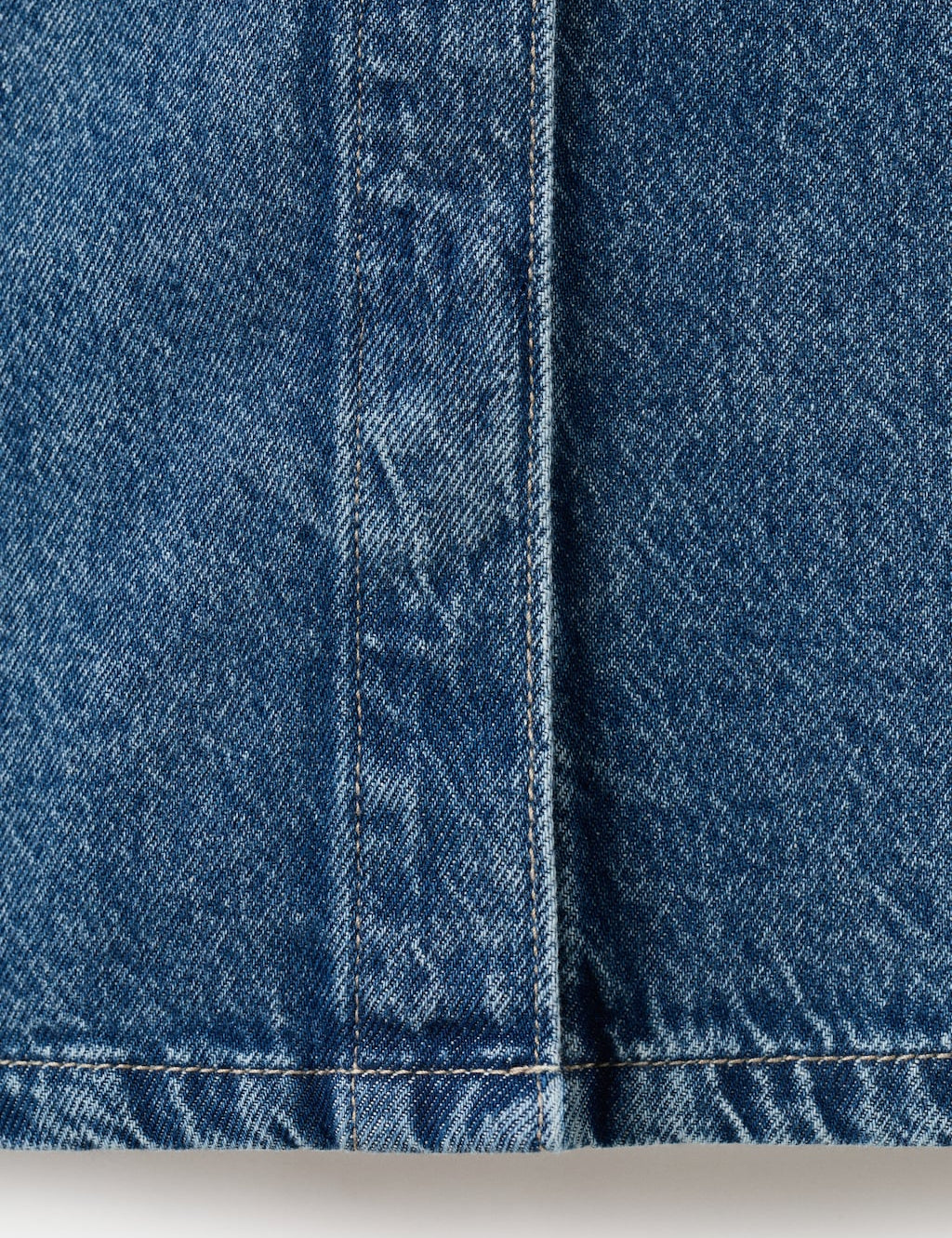Mango dress rose in medium denim - Image 2