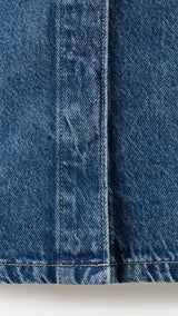 Mango dress rose in medium denim - Image 2