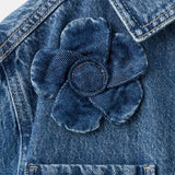 Mango dress rose in medium denim - Image 4