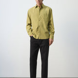 Mango shirt marga in olive-001