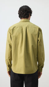 Mango shirt marga in olive-003