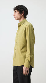 Mango shirt marga in olive-008