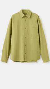 Mango shirt marga in olive-021