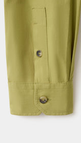 Mango shirt marga in olive-023