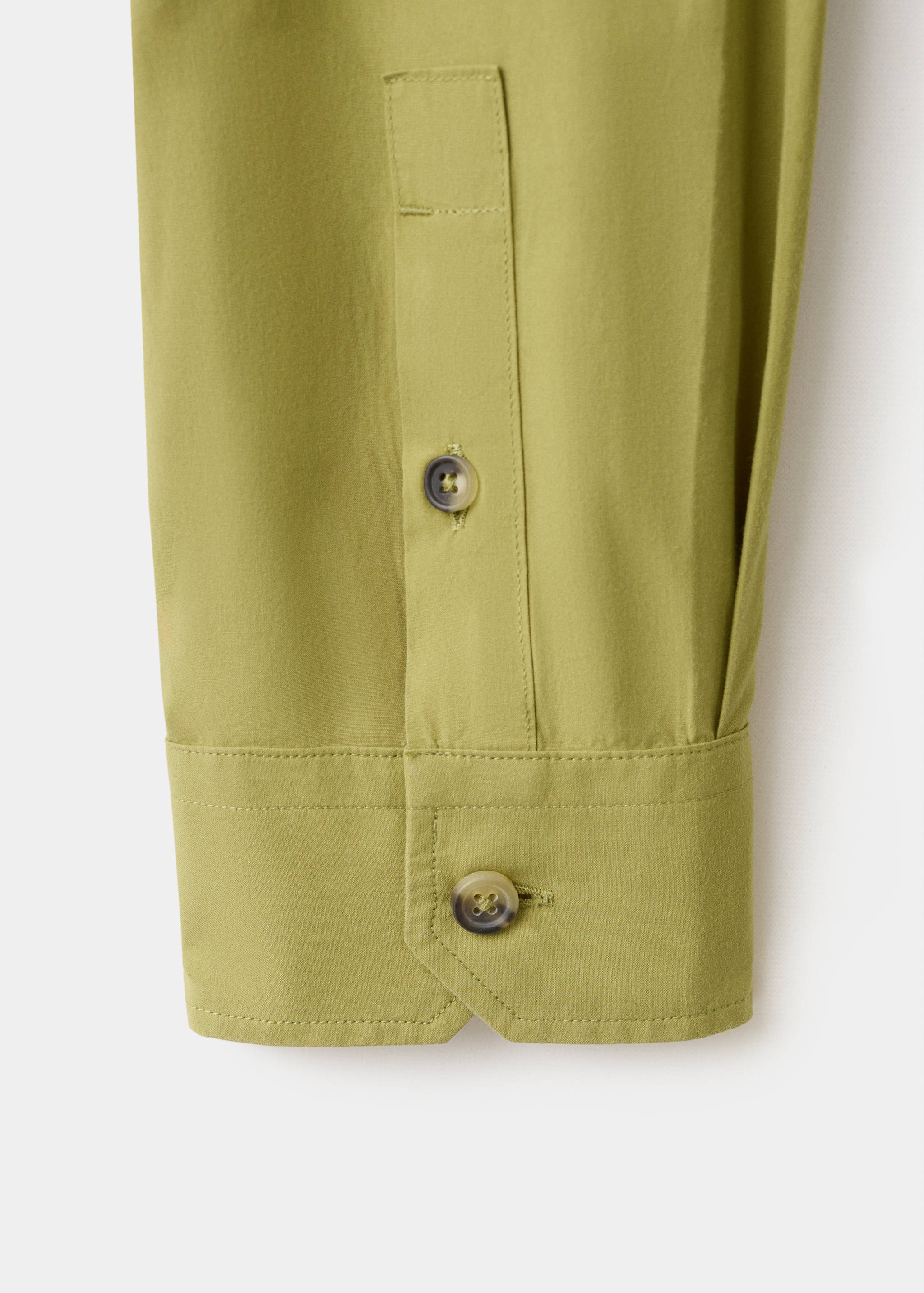 Mango shirt marga in olive-023