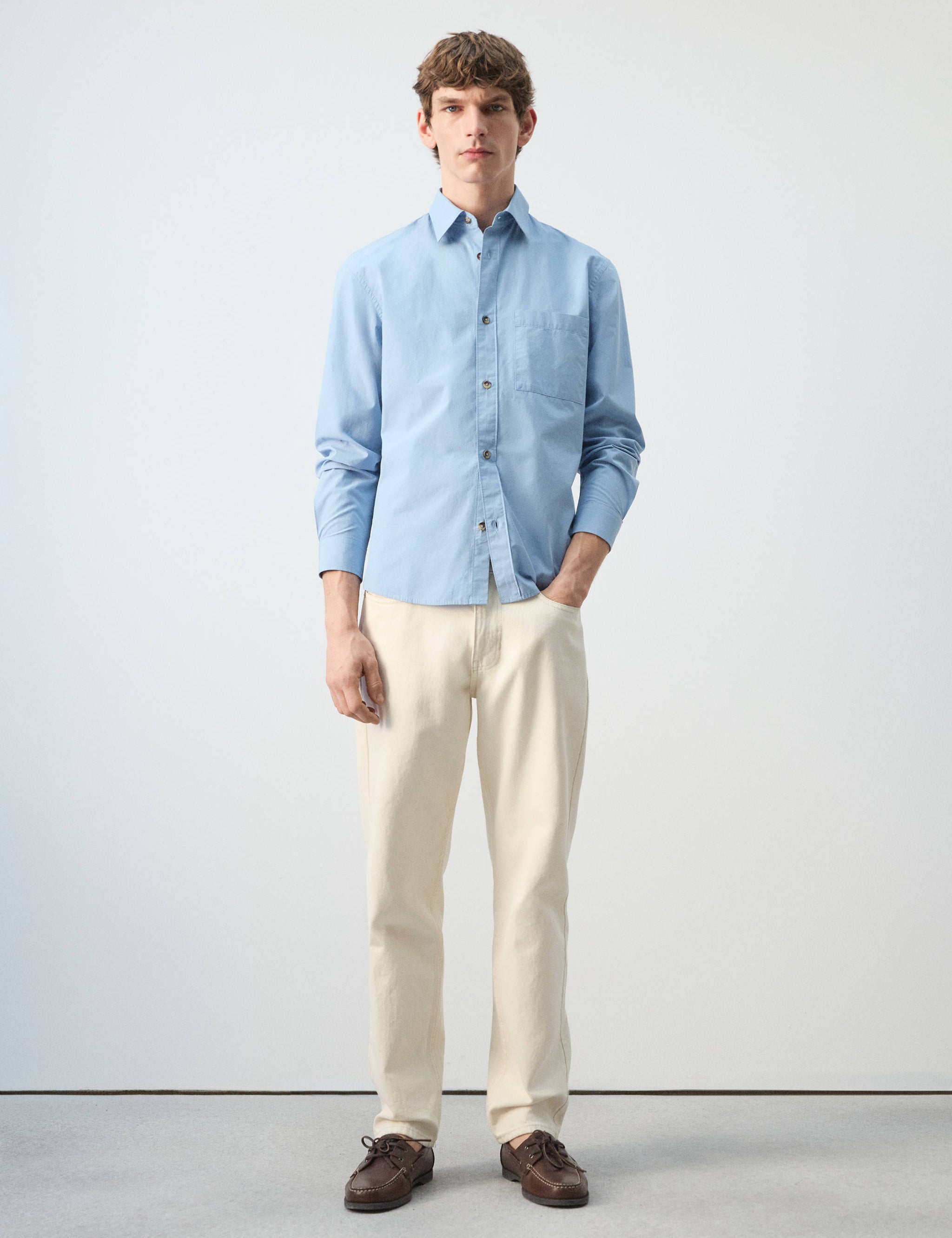 Mango shirt marga in celestial-001