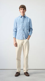 Mango shirt marga in celestial-001