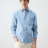 Mango shirt marga in celestial-002