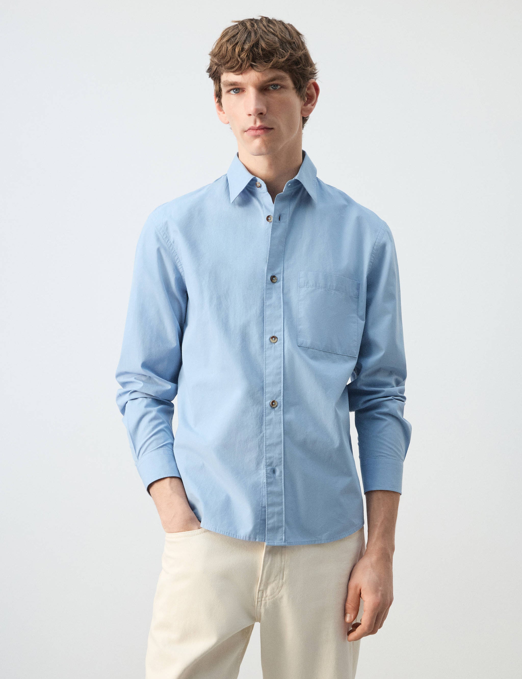 Mango shirt marga in celestial-002