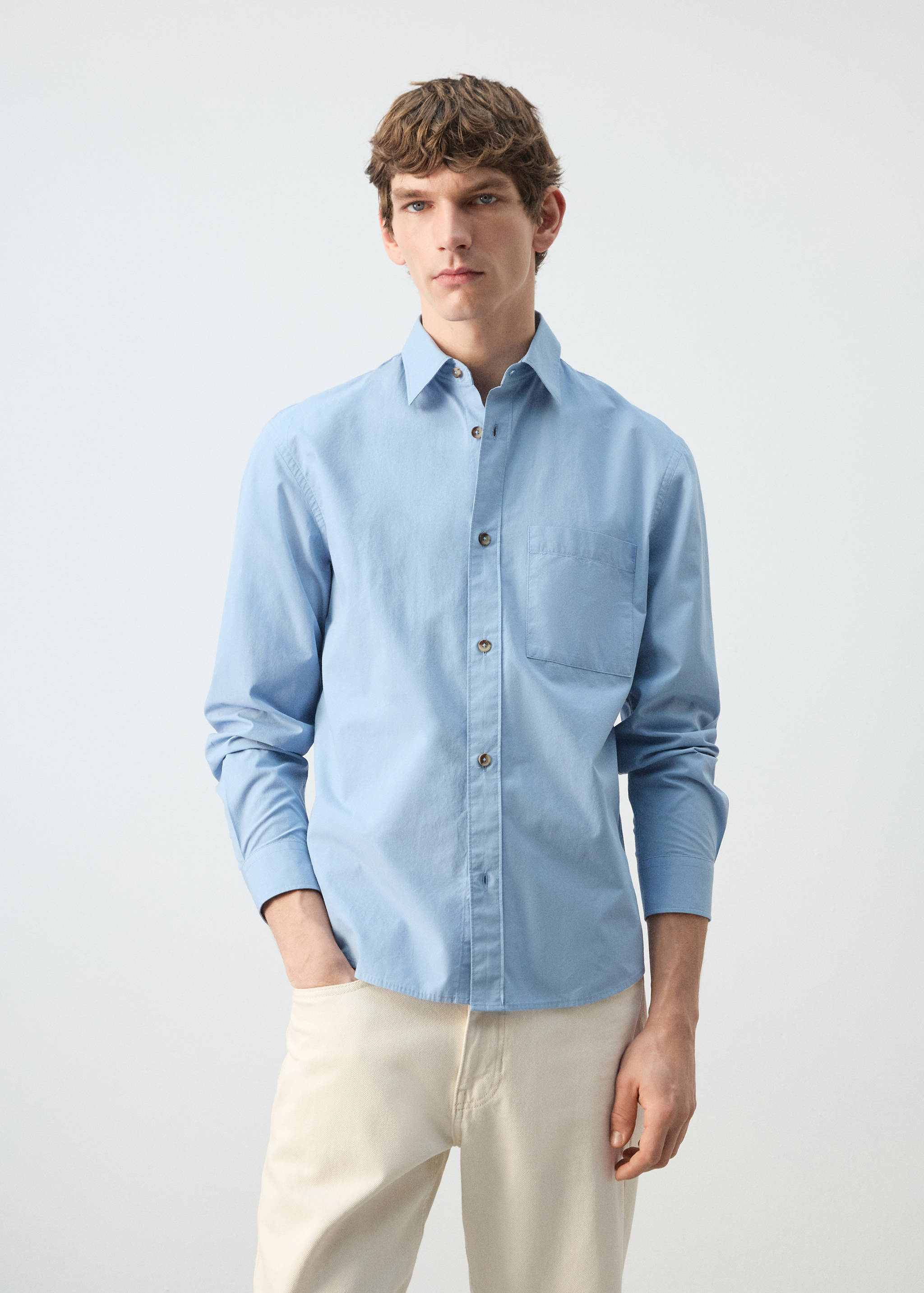 Mango shirt marga in celestial-002