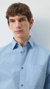 Mango shirt marga in celestial-004
