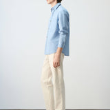 Mango shirt marga in celestial-008