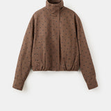Mango jacket dots in chocolate - Image 2