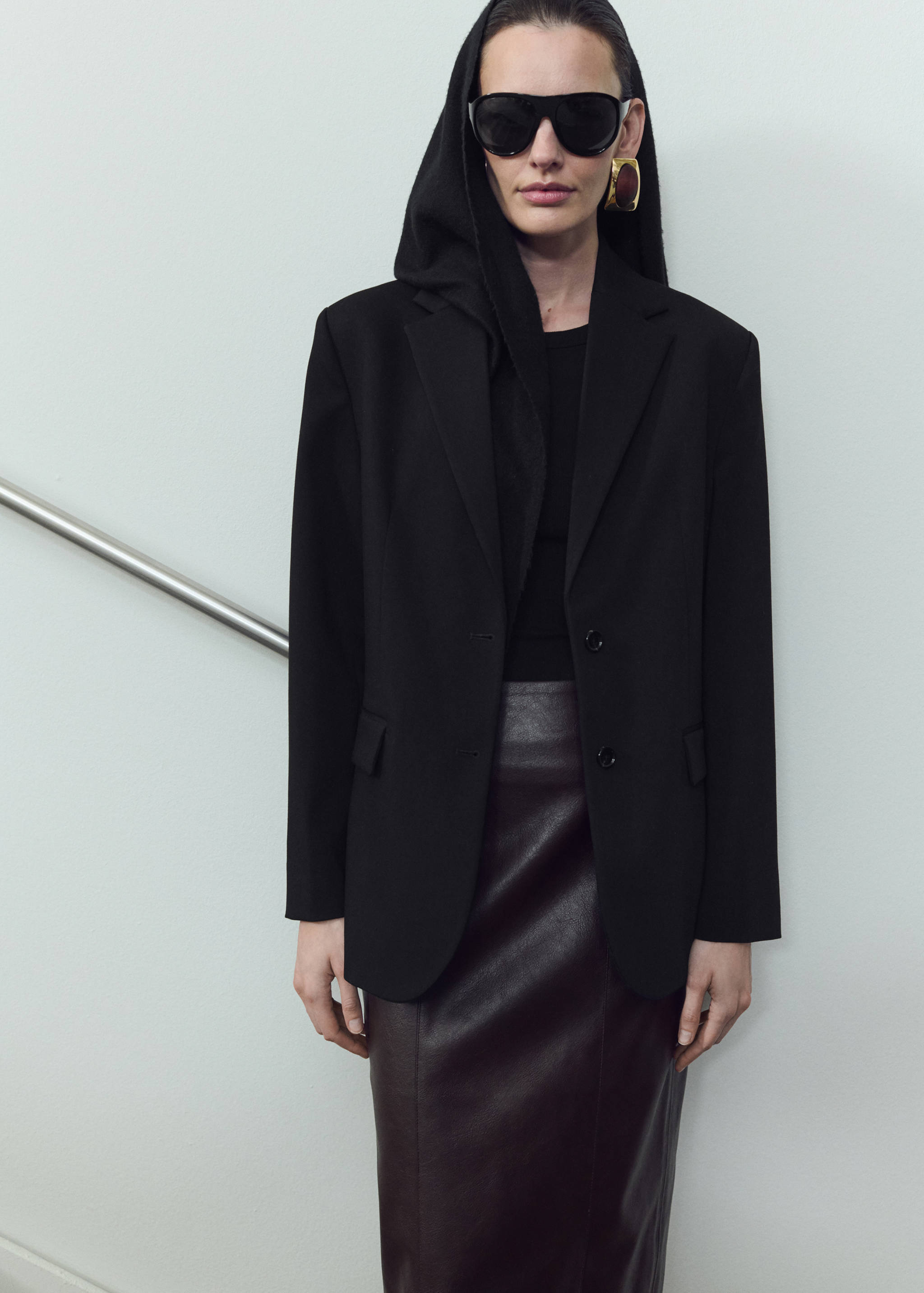 Mango blazer pbgabi in black-002
