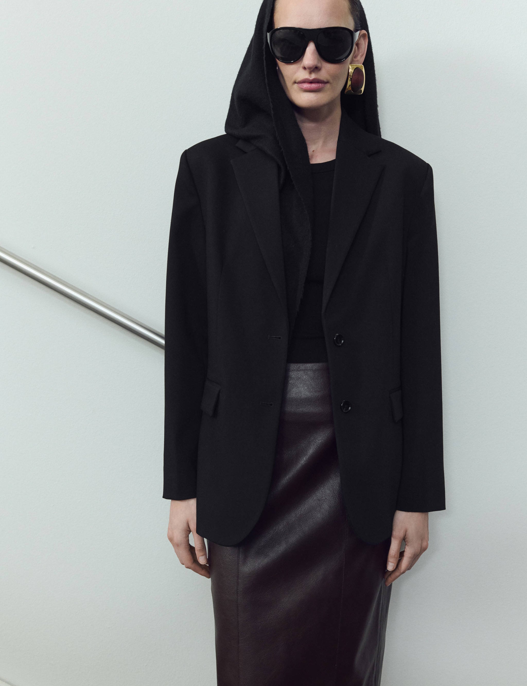 Mango blazer pbgabi in black-002