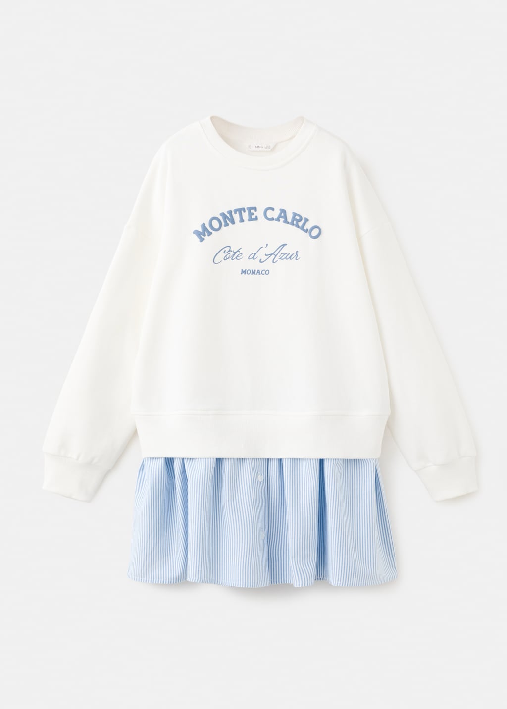 Mango dress monaco in off white - Image 1
