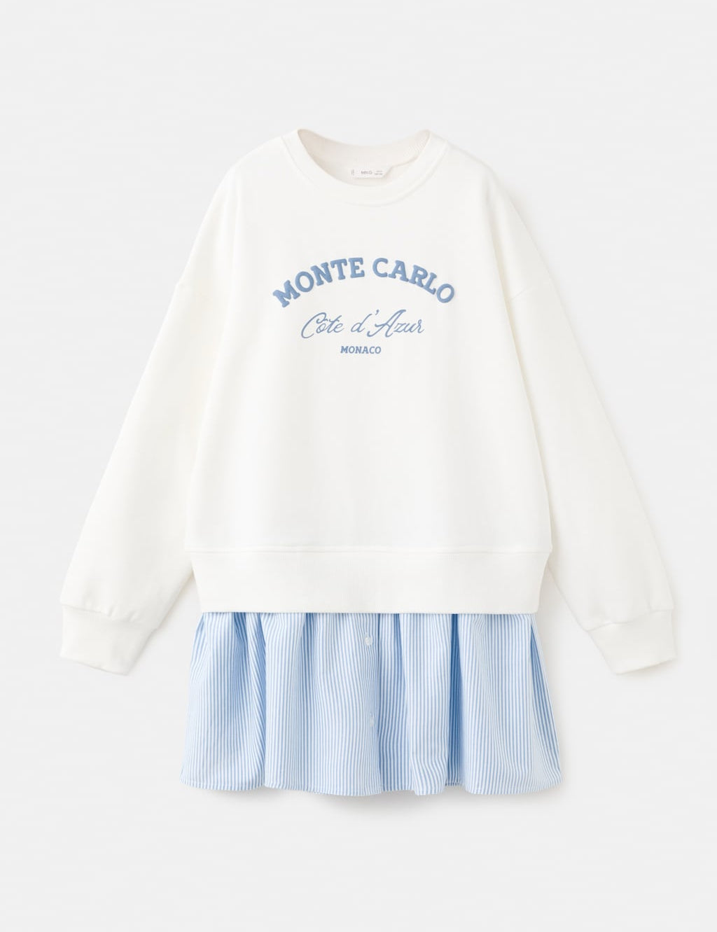 Mango dress monaco in off white - Image 1