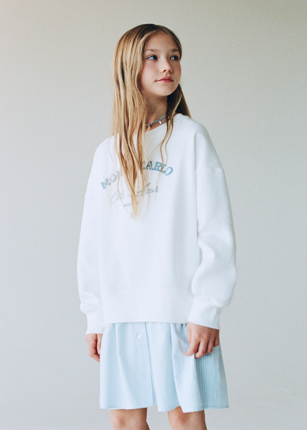 Mango dress monaco in off white - Image 3