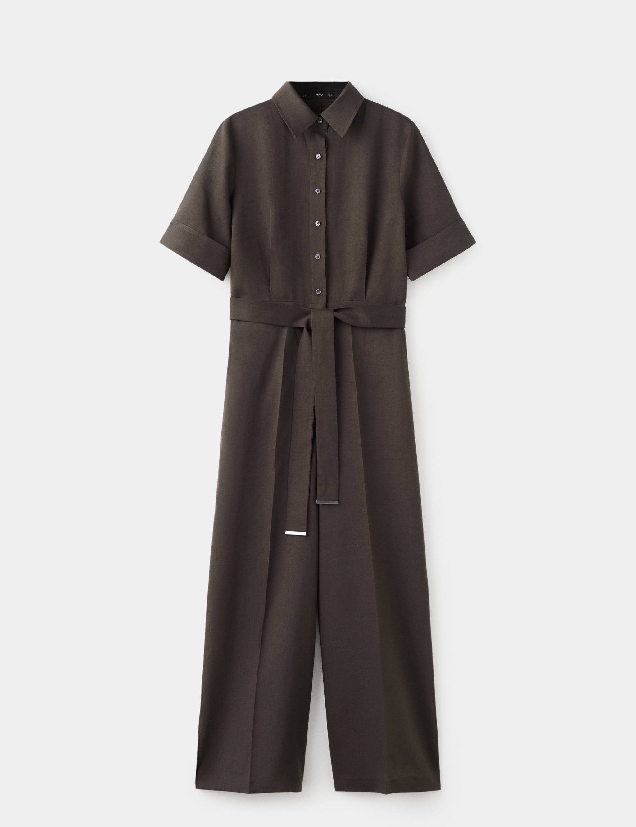 Mango jumpsuit tomy2 in brown