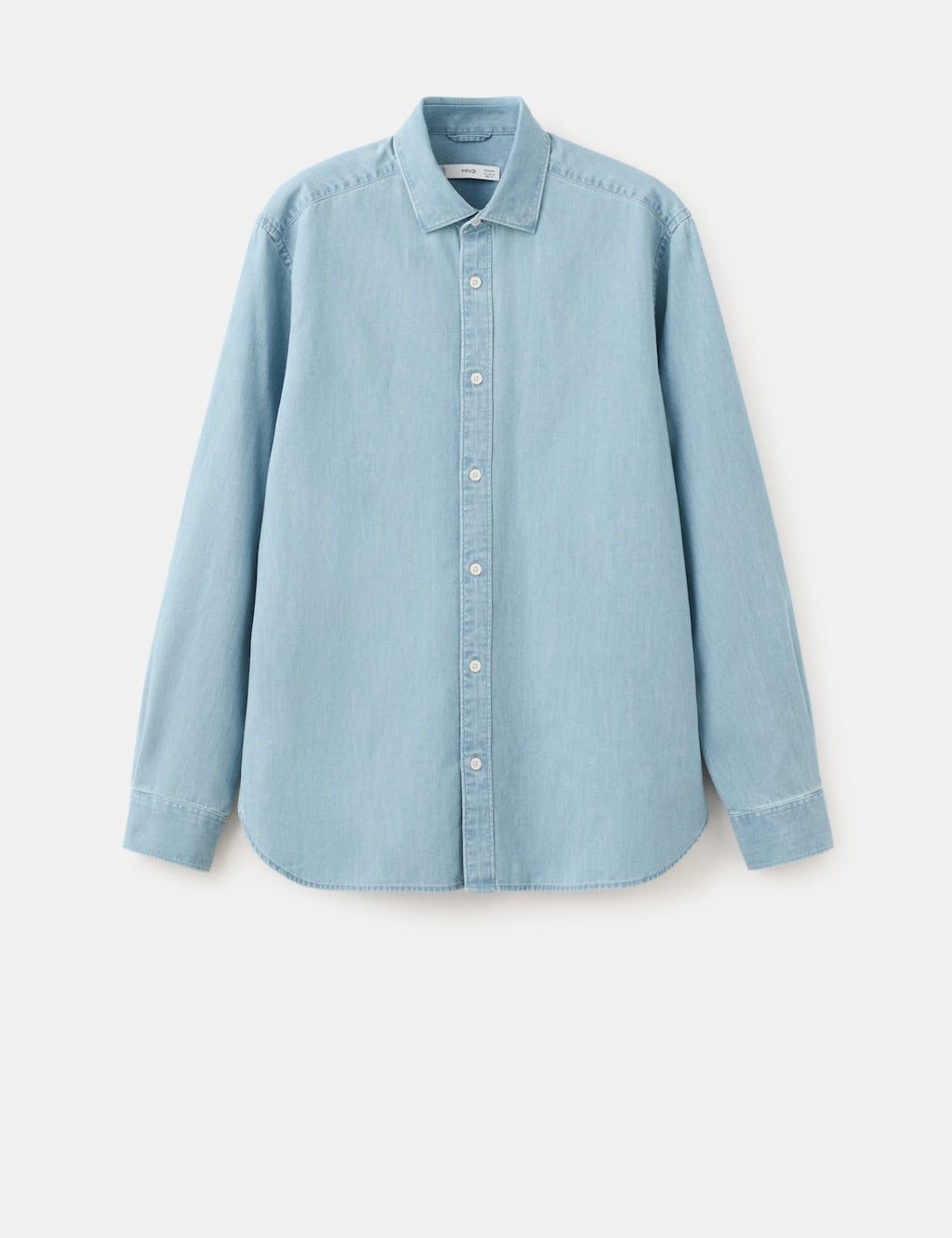 Mango shirt chali in light denim - Image 2