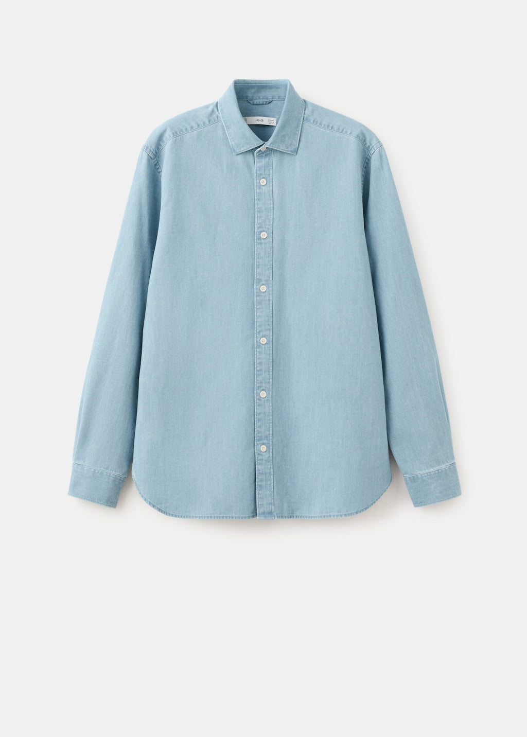 Mango shirt chali in light denim - Image 2