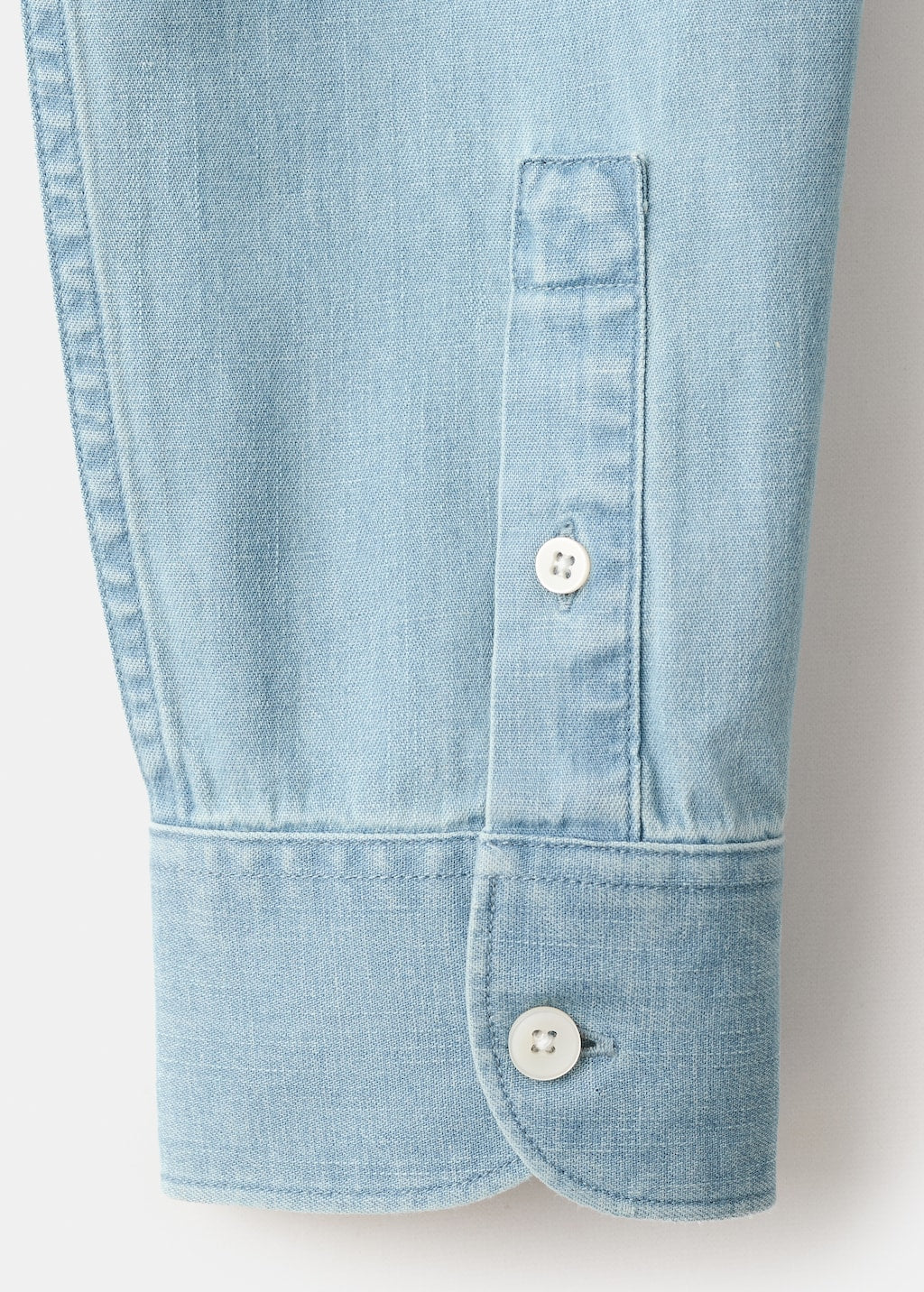 Mango shirt chali in light denim - Image 3