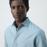 Mango shirt chali in light denim - Image 4