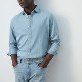 Mango shirt chali in light denim - Image 6
