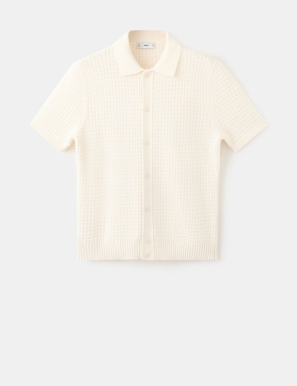 Mango shirt samos in off white - Image 2