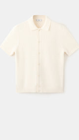 Mango shirt samos in off white - Image 2