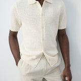 Mango shirt samos in off white - Image 6
