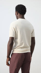 Mango t-shirt andrew in ivory-003