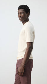 Mango t-shirt andrew in ivory-008
