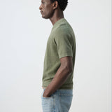 Mango t-shirt andrew in moss-008