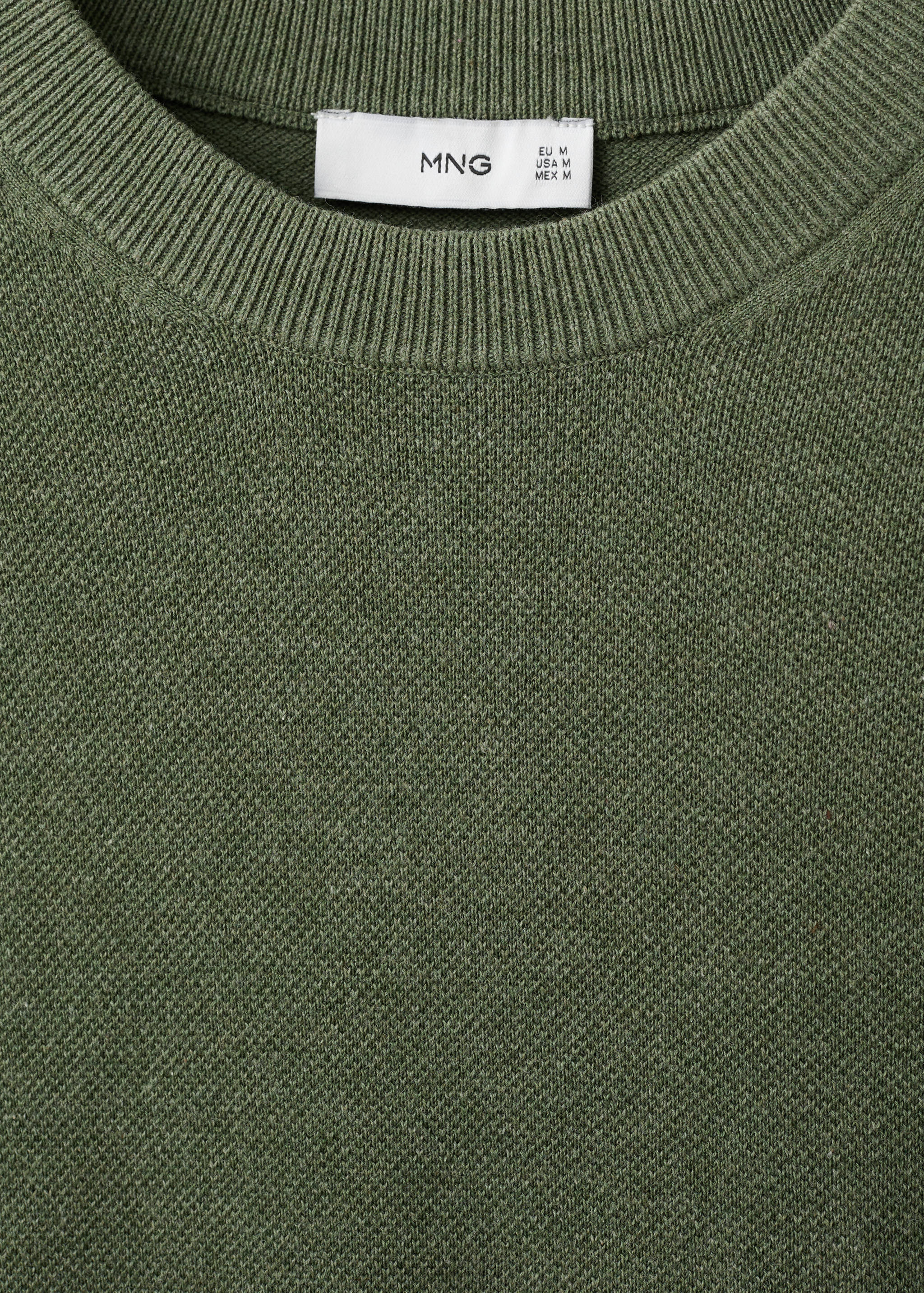 Mango t-shirt andrew in moss-023
